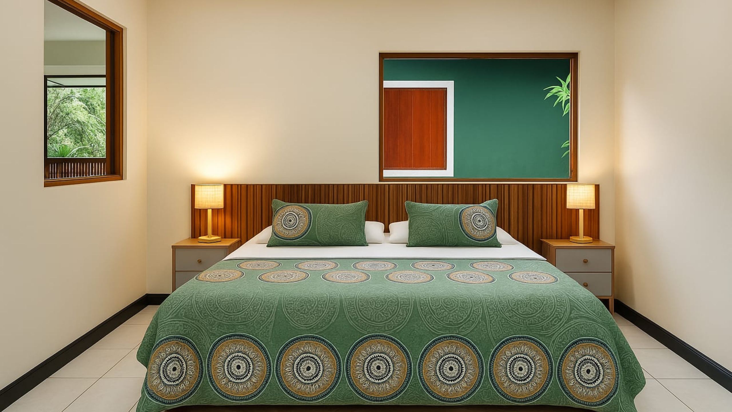 Chiquita Room apartment Green Jungle House area